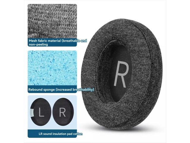 Replacement Ear Pads for 700 NC700 Headphones Earpads NC700 Ear Cushions Cover Foam Pad Headset Parts Black
