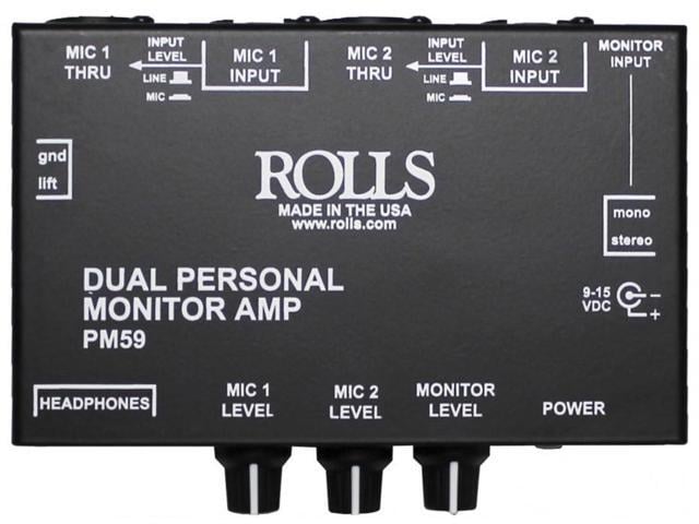Corporation PM59 Dual Personal Monitor Amp