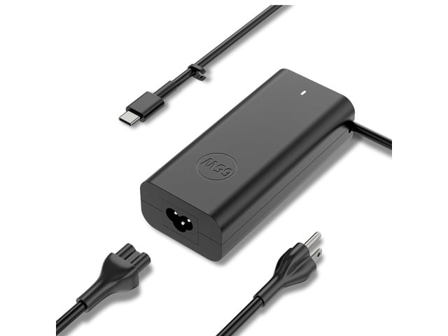 Dell 65W 45W Type C Laptop Charger Fit for Dell Latitude 7430 5400 Inspiron 13 65W PD Fast Charging Multiple Protection Wide Compatibility Smart...