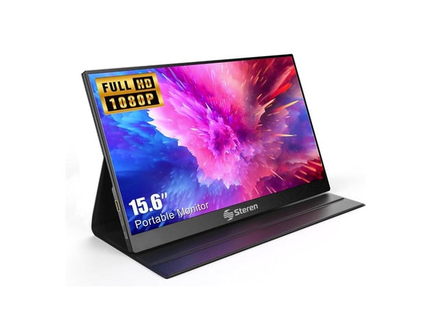 16' Portable HDR Monitor for Laptops Full HD Display with USB-C, HDMI, and Ultra-Slim Design