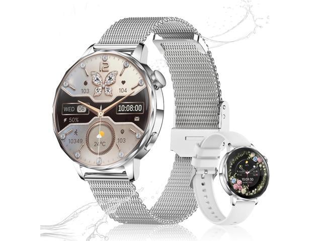Smart Watches for Women, IP68 Waterproof Fitness Tracker, Answer/Make Calls, 100+ Sport Modes, Heart Rate/Sleep/Steps Monitor for Android Phones...