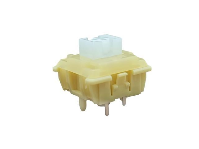 Mechanical Keyboard Silent Shaft Switch Lubricated, Silent Linear Low Profile Yellow Medium Switch for Tablet Notebook Desktop Computer Peripheral...