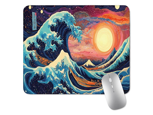 Mouse Pad Gaming - Desk Mat for Keyboard and Mouse - Large Mouse Pads for Desk, Gaming Mousepad with Non-Slip Base, Desks Pad (11.8' X 9.8') for...