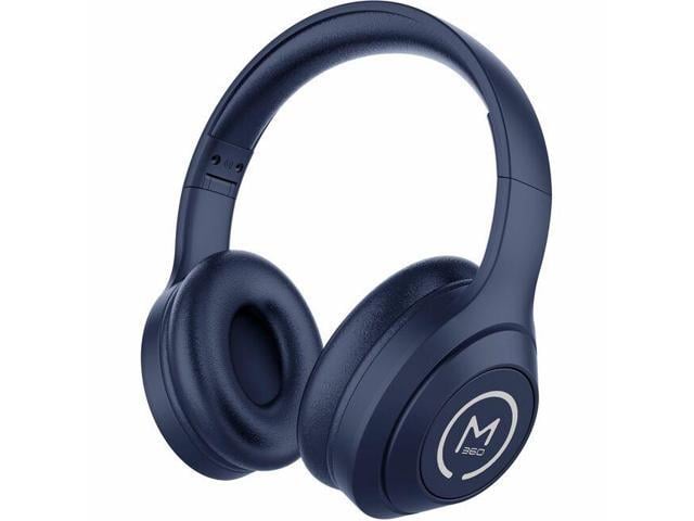 HP Morpheus 360 Comfort Plus Wireless Over-Ear Headphones - Bluetooth Headset with Microphone - 10H Playtime - HP6500L (Blue)
