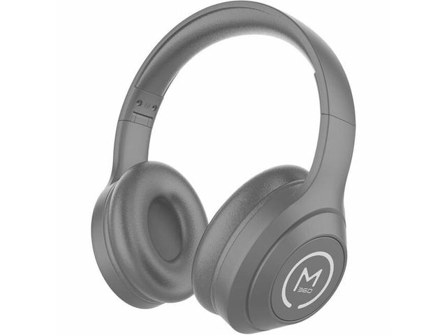 HP Morpheus 360 Comfort Plus Wireless Over-Ear Headphones - Bluetooth Headset with Microphone - 10H Playtime - HP6500G (Grey)