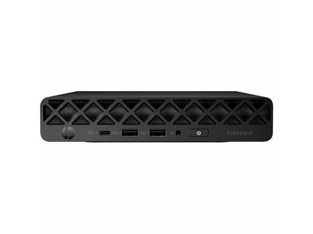 HP EliteDesk 8 G1i Desktop Computer - Intel Core Ultra 7 265T - 16 GB - 512 GB PCI Express NVMe SSD - Mini PC - Jack Black - Intel Q870 Chip -...