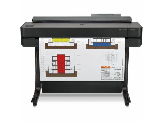 HP Designjet T650 A0 Inkjet Large Format Printer - Includes Printer - 36' Print Width - Color - 25 Second Color Speed - 2400 x 1200 dpi - 1 GB -...