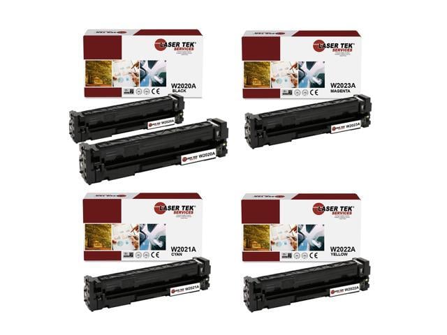 Laser Tek Services Compatible Toner Cartridge W2020A W2021A W2022A W2023A