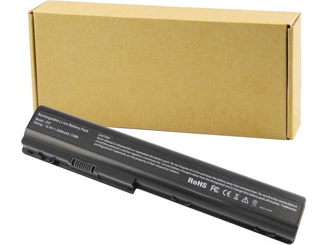 HP Futurebatt Laptop Battery for HP 480385-001 HSTNN-IB75 HP Pavilion DV7-3065DX DV7-3165DX DV7-1245DX DV7-3085DX dv7z DV8 464058-121 464059-121...