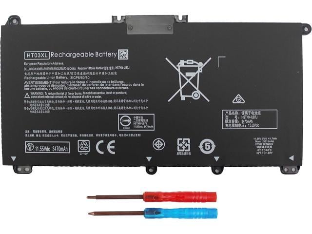 HP HT03XL Laptop Battery Compatible with HP Pavilion 14-CE 14-CF 14-cm 14-CK 14-DF 14-MA 15-DA 14Q-CS 15-CS 15-CW 15-DA 15-DB 17-by 17-CA HP 240 245...