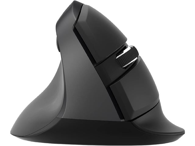 J-Tech Digital Ergonomic Left Hand Mouse with Wireless Connection, AA Battery, 2.4GHz Nano Transceiver, 800, 1200, 1600, 2400 Adjustable DPI;...
