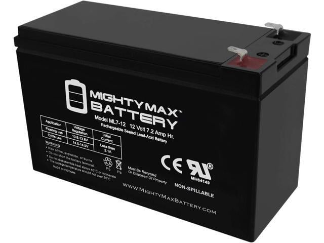 Mighty Max Battery 12V 7.2Ah Compatible Battery for APC Back-UPS ES 550VA