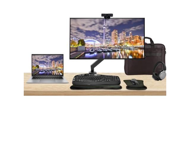 HP Notebook ZBook Firefly G10 14' Ryzen 5, 16GB RAM, 512GB SSD, Windows 11 Pro, Z Display Z32k 32' 4K Monitor Bundle, Mount, MK670 Wireless...