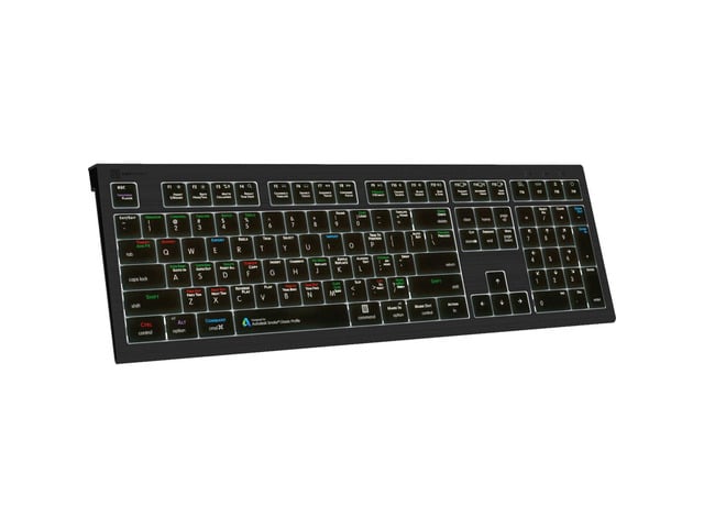LogicKeyboard ASTRA 2 Series Mac Wired Backlit Keyboard for Autodesk Smoke, US English