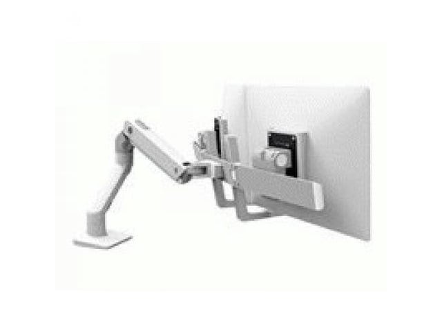Ergotron 45-476-216 Hx Desk Dual Monitor Arm Bright White (45476216)