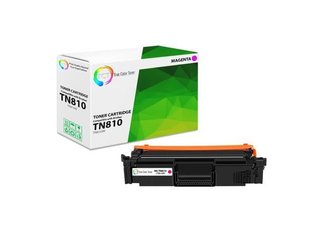 Brother True Color Toner TN810 Magenta Toner Cartridge - Premium Compatible Replacement for Brother TN810 TN-810 Magenta Works With Brother HLL9410CDN...