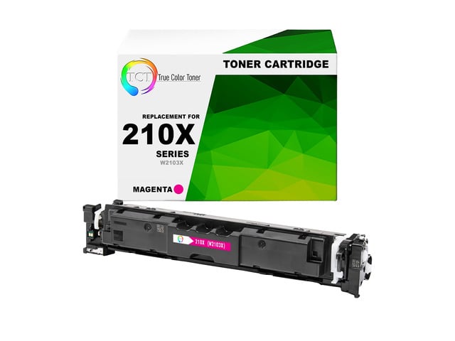 HP True Color Toner 210X Magenta Toner Cartridge - Premium Compatible Replacement for HP 210X W2103X High Yield Works With HP Color LaserJet Pro 4201...