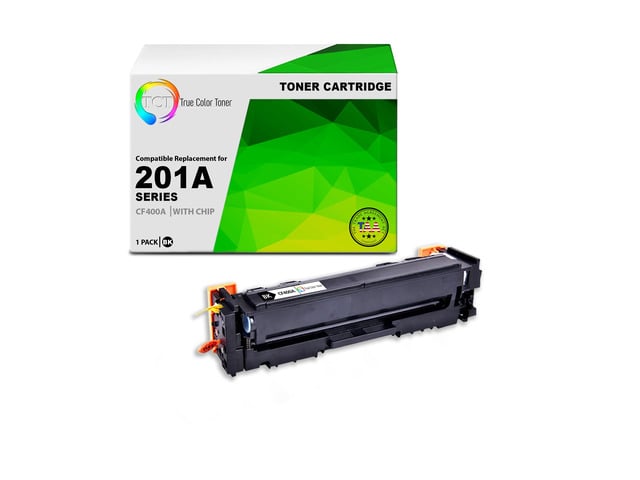 HP TCT 201A Black TAA Compliant Toner Cartridge - Premium Compatible Replacement for HP 201A CF400A Works With HP Color LaserJet M277DW M277N M252DW...