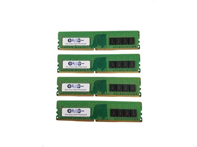 MSI CMS 64GB (4X16GB) DDR4 21300 2666MHZ NON ECC DIMM Memory Ram Upgrade Compatible with MSI Motherboard MEG X570 GODLIKE, MEG Z490 GODLIKE, MPG X570...