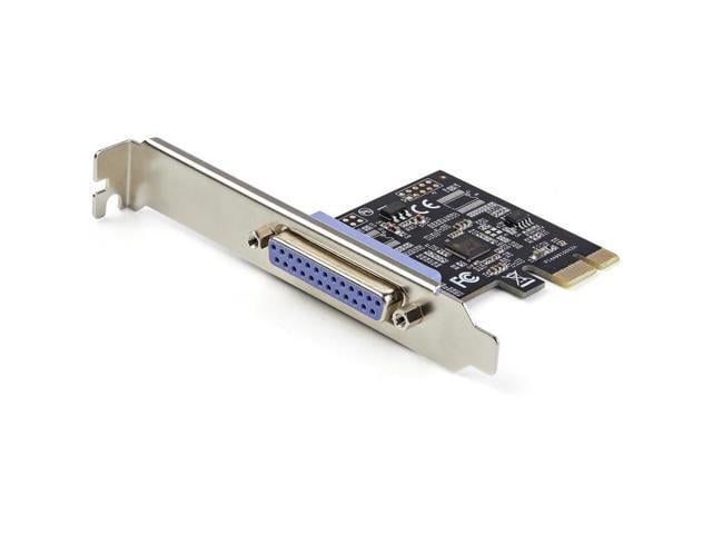StarTech. com 1-Port Parallel PCIe Card, PCI Express to Parallel DB25 LPT Adapter Card, Desktop Expansion Controller for Printer, SPP/ECP