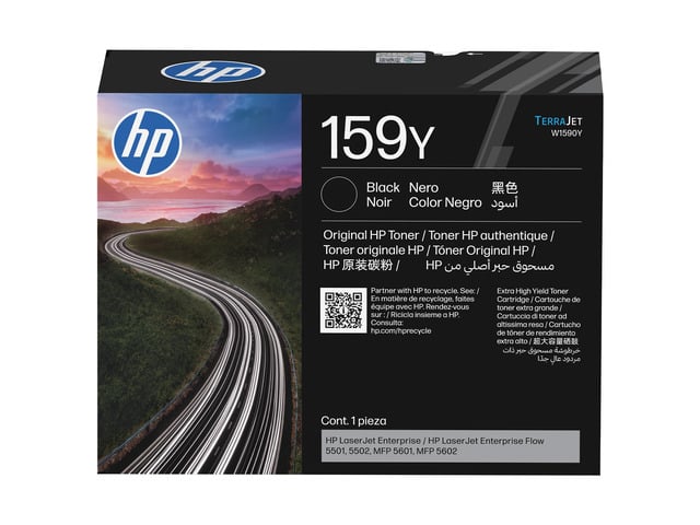 HP 159Y EXTRA HIGH YIELD BLACK ORIGINAL LASERJET TONER CARTRIDGE
