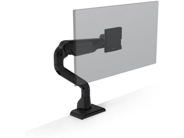 E5 MONITOR ARM 5-45 LBS, UP TO 49, C-CLAMP, VESA 75/100MM, LANDSCAPE/PORTRAIT, W