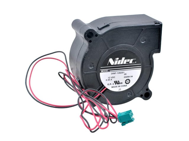 D06F-12B2S1 6cm 60mm blower fan 60x60x28mm pitch 65mm DC12V 0.30A blower cooling fan for humidifier projector