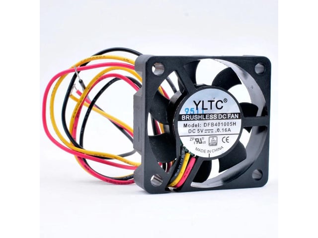DFB401005H 4cm 40mm fan 40x40x10mm DC5V 0.16A 3 wires 2 ball bearings Cooling fan suitable for router heat sink aluminum fins