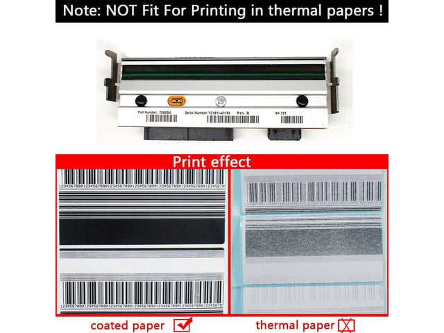OIAGLH Compatible 79800M Printhead For RZ400 203dpi Thermal Printer,Printer Spare Part