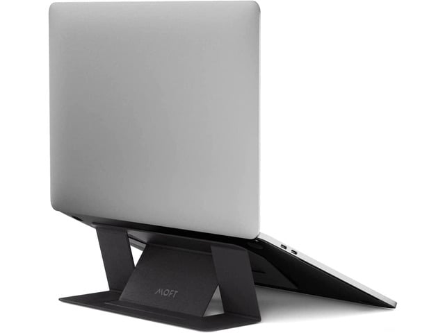 Apple MOFT Laptop Stand for Desk, Adhesive Laptop Stand with 2 Adjustable Viewing Angles, Foldable and Portable Computer Stand Compatible with MacBook...