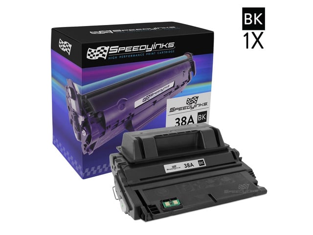HP Speedy Inks Compatible Toner Cartridge Replacement for HP 38A (Black) Compatible with HP Printer models HP LaserJet 4200, 4200dtn, 4200dtns,...