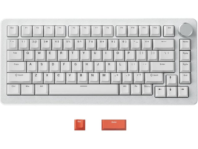 DrunkDeer A75 Pro Rapid Trigger Keyboard, Esports Gaming Keyboard, Magnetic Switch - Last Win Mode - Adjustable Actuation, ANSI 75% Design with...
