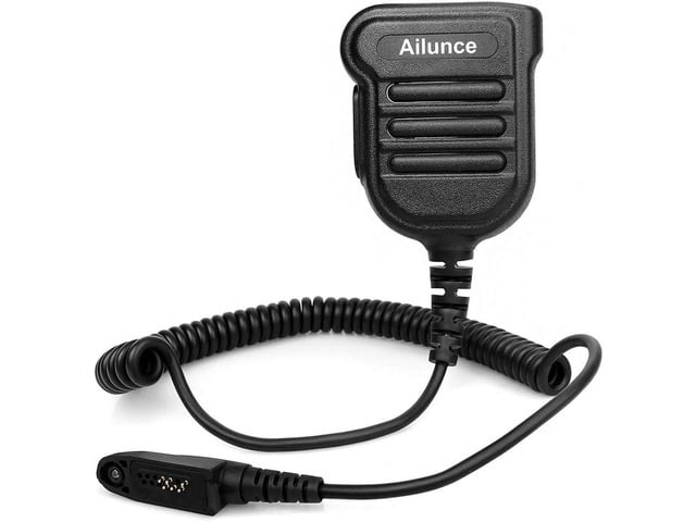 Retevis RT29 Ailunce HA1G Shoulder Speaker Mic, IP67 Waterproof Original Speaker Microphone, for HD1 HD2 HA1G HA1UV Retevis RT29 NR30,Compatible...