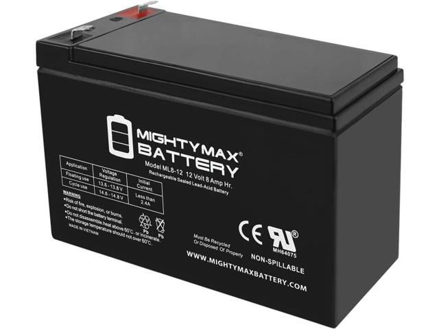 Mighty Max Battery 12V 8Ah Compatible Battery for APC Back-UPS ES BE550R UPS