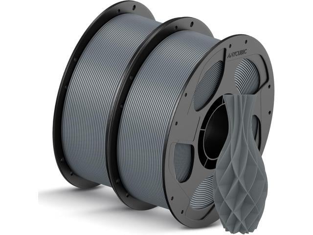 ANYCUBIC PLA Filament 1.75mm Bundle, 3D Printer PLA Filament 1.75mm Dimensional Accuracy +/- 0.02mm, 1KG Reusable Spool (2.2 lbs), 2KG Texture...