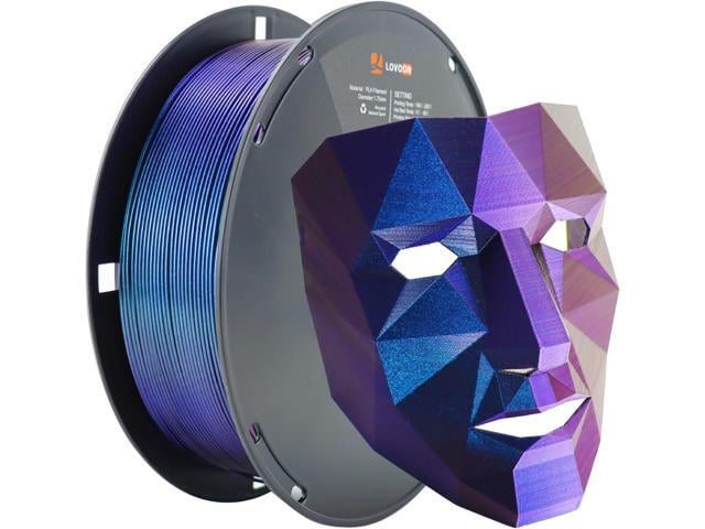 LOVOON 3D PLA Filament 1.75mm, Burnt Titanium 3D Printer Filament Sparkle Subtle Glitter pla Filament, Sparkle Galaxy...