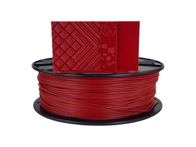 3D-Fuel 3D Filament High Temp Tough Pro PLA+ Iron Red, 1.75mm, 1 kg +/- 0.02mm Tolerance, Made in USA, Easy to Print and Works with Most 3D Printer...