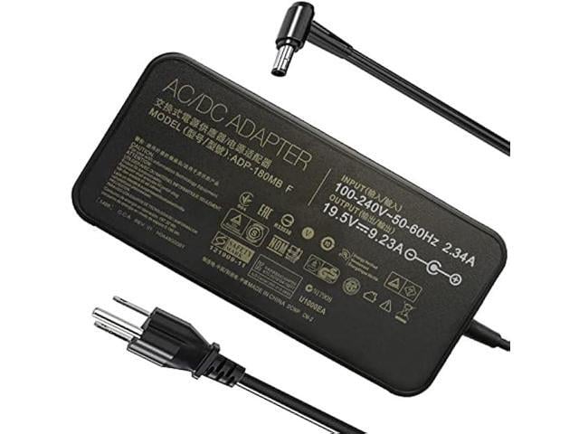 ASUS 180W Charger Fit for Asus Rog G75VW G75VX GL502VT FX502VM FX702VM G751JM G750JW G750JM G750JS G752VL G-Series Gaming Laptop AC Adapter ADP-180MB F