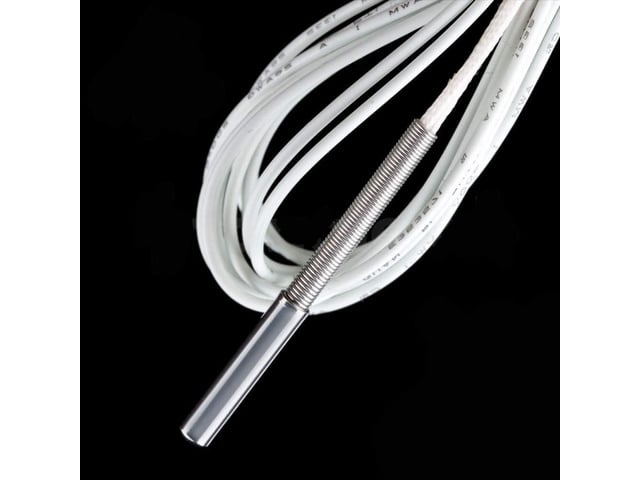 1piece 3D Printer 500 Thermistor T-D500 M3x15mm Cylindrical High Temperature Sensor 500 K500 Thermocouple Sensor Compatible with Volcano V6 Hotend...
