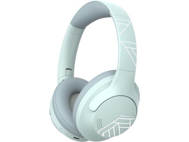 PowerLocus Bluetooth Headphones Over Ear, 50H Playtime with 4 EQ Modes Wireless Headphones with Microphone, HiFi Stereo Deep Bass, Soft Ear Cups,...