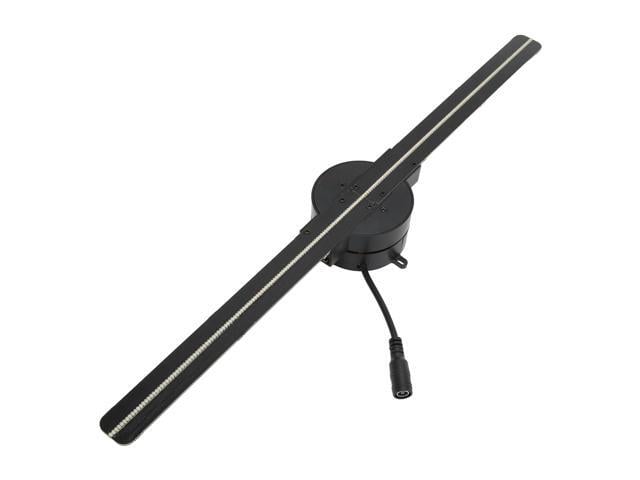 3D Hologram Fan,2000x224 Resolution Projector,LED Beads,HD Display,Custom Video Editing,Remote Control, for Business, Store, Party (US Plug)