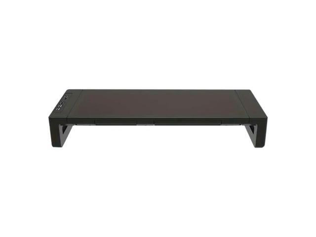 Tablet Phone Holder Desk Shelf Riser With Drawer Height Adjustable Computer Stand