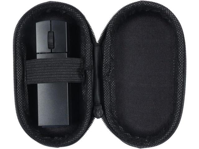 Ultra Small Bluetooth Wireless Mouse, Dual Mode (BT+2.4G) Noiseless Rechargeable (with Mouse Case), 1200 DPI Slim and Portable Mini Travel Cordless...