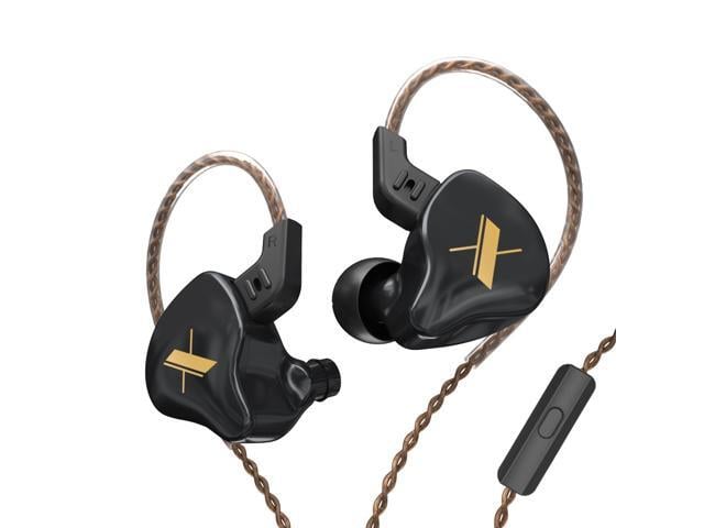 KZ EDX Earphones 1 Dynamic HIFI Bass Earbuds In Ear Monitor Headphones Sport Noise Cancelling Headset