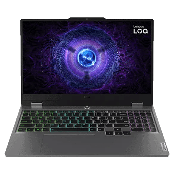 Lenovo LOQ Gen 9 (15" Intel) GeForce RTX™ 3050 Procesador Intel® Core™ i5-12450HX de 12ᵃ Generación (núcleos E de hasta 3,10 GHz núcleos P de hasta 4,