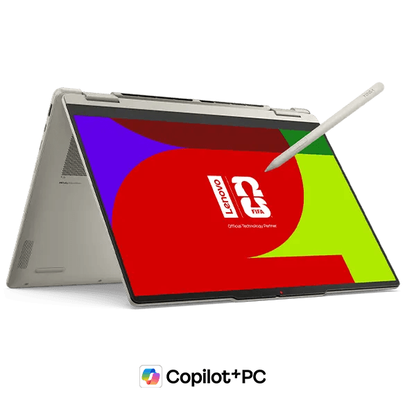 Lenovo Yoga 7a 2-en-1 Gen 11 (14" AMD) ¡Personalizable! Procesador AMD Ryzen™ AI 7 445 (2,00 GHz hasta 4,60 GHz)/Windows 11 Home idioma único 64/1 TB