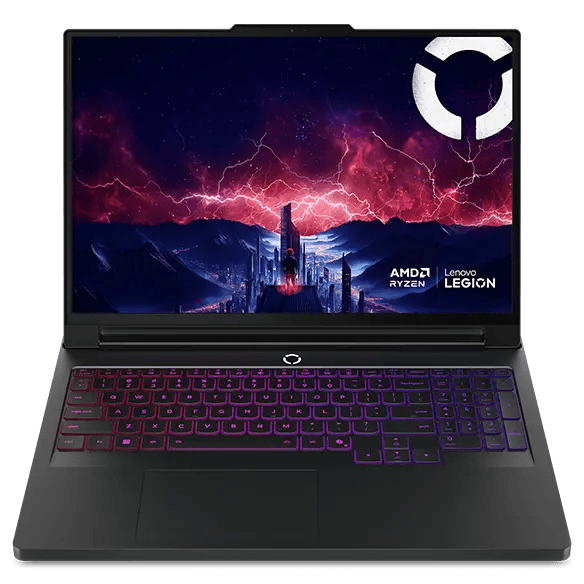 Lenovo Legion Pro 7 Gen 10 (16" AMD) GeForce RTX™ Serie 50 ¡Personalizable! Procesador AMD Ryzen™ 9 9955HX (2,50 GHz hasta 5,40 GHz)/Windows 11 Home i