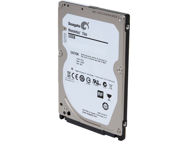 Seagate ST320LM010 320GB 7200 RPM 32MB Cache SATA 6.0Gb/s 2.5' Laptop Thin Hard Drive