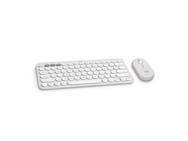 Logitech Pebble 2 Combo for Mac, Wireless Keyboard and Mouse, Slim, Quiet and Portable, Customizable, Bluetooth Mouse and Keyboard, Easy-Switch,...