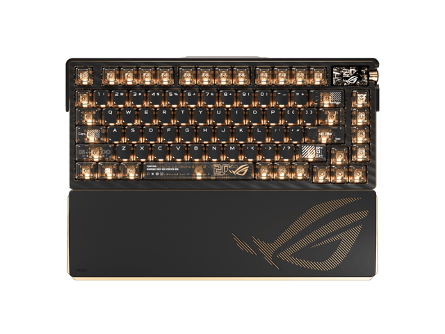 ASUS ROG 20th Edition Azoth Extreme - Wireless Mechanical Gaming Keyboard - 75% TKL, ROG NX Snow V2 Linear Switch, Aluminum Chassis, Carbon Fiber,...